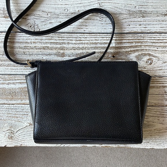 Kate Spade Black Leather Crossbody Purse - Picture 6 of 15